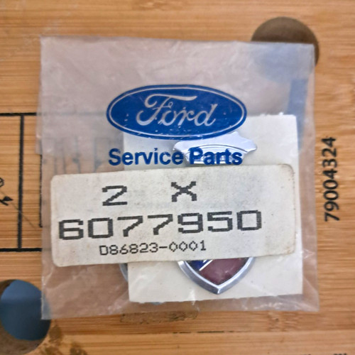 Vintage ford ghia badges - vintage,