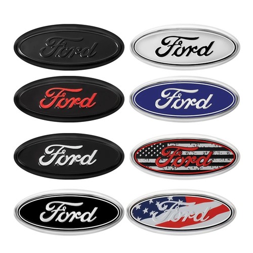 8x2 4cm front rear - rear, emblem