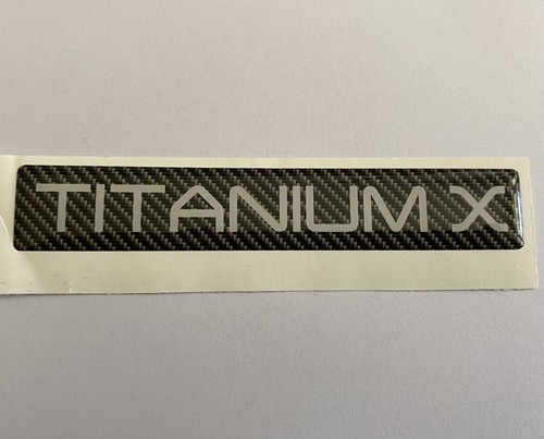 Titanium car boot wing - titanium,
